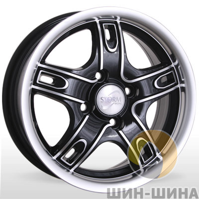 Диски BK 470 BP (Black Polished) Storm